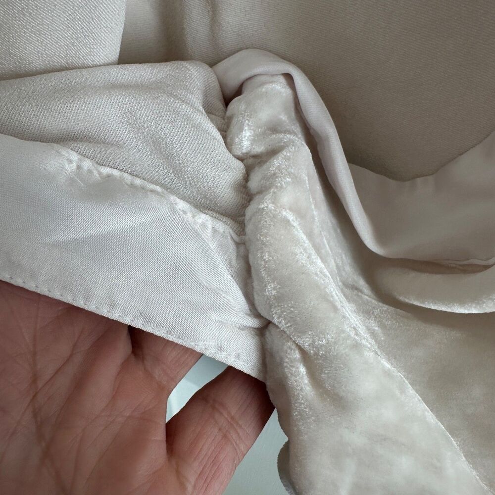 YFB Young Fabulous and Broke Cream White Kimono Sleeve Top M Blouse - Picture 7 of 9